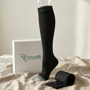 CircuFit™ Premium Open Toe Graduated Compression Socks